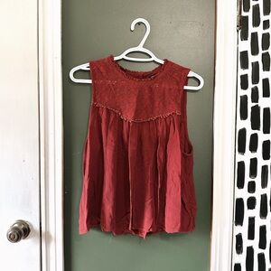 American eagle crochet tank